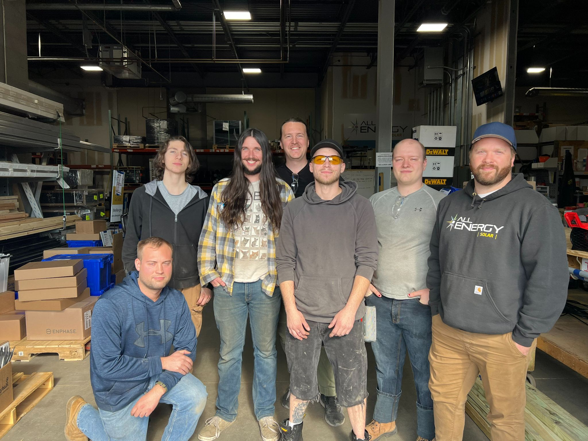 Minnesota Warehouse Crew - All Energy Solar