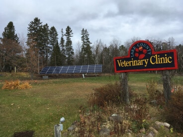 Minnesota Solar Case Study: Lake County Veterinary Clinic of Two Harbors, MN